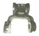 FRONT SPRING SHACKLE SE (STEEL BUSH) With EAR